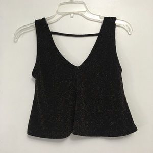 Shinny crop top